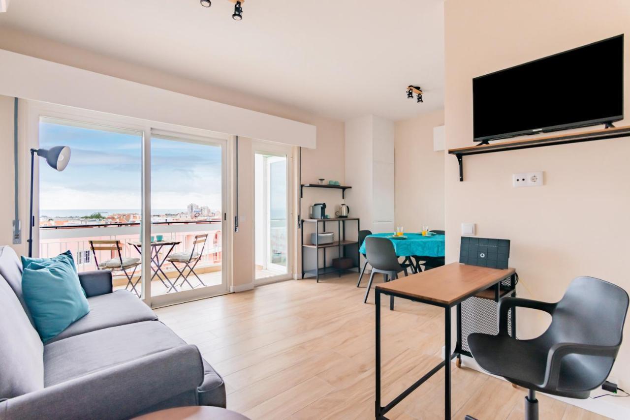 شقة Cascais Sunny With Ocean Views المظهر الخارجي الصورة