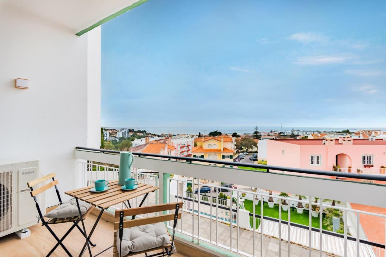 شقة Cascais Sunny With Ocean Views المظهر الخارجي الصورة