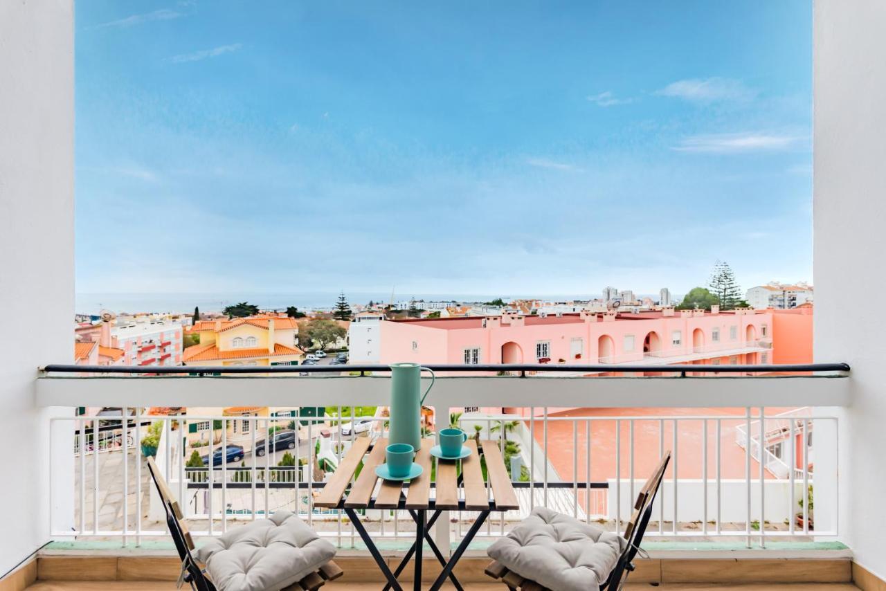 شقة Cascais Sunny With Ocean Views المظهر الخارجي الصورة